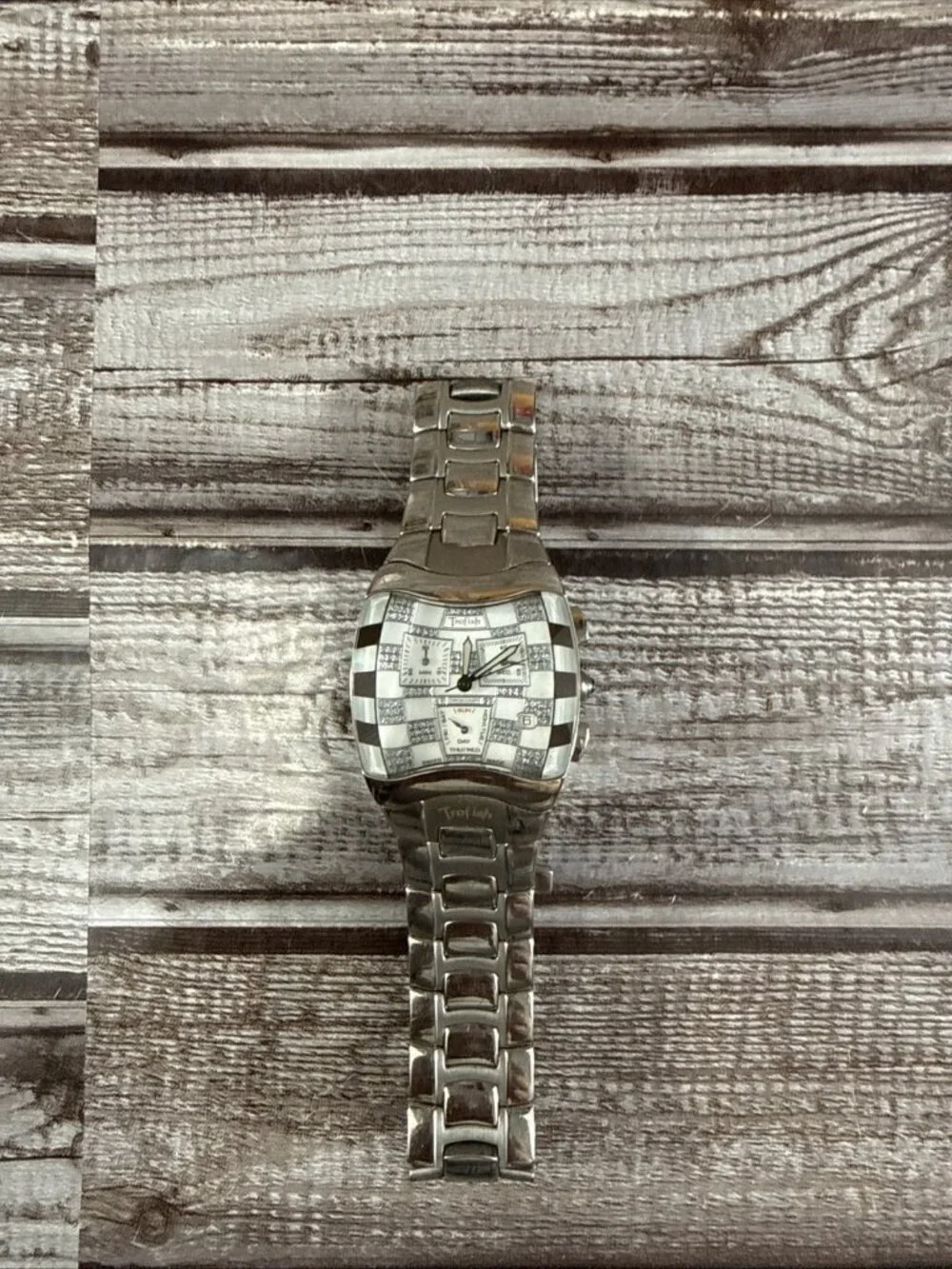 Trofish Swiss Quartz chronograph stainless steel watch